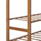 Bamboo Storage Shoe Rack, Free Standing Shoe Organizer Storage Rack